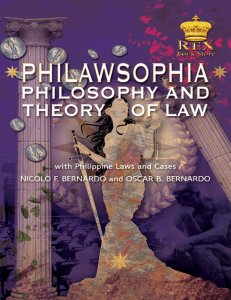 Philawsophia: Philosophy and Theory of Law