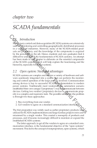 SCADA Fundamentals: Open Systems & Building Blocks