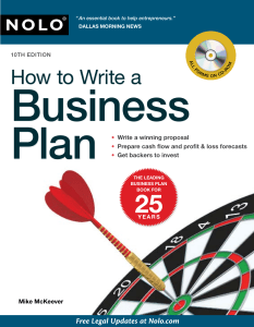 How to Write a Business Plan