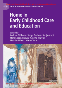 EBook For Home in Early Childhood Care and Education 1st Edition By Andrew Gibbons, Sonya Gaches, Sonja Arndt