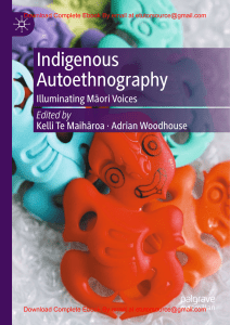 EBook For Indigenous Autoethnography Illuminating Māori Voices 1st Edition By Kelli Te Maihāroa, Adrian Woodhouse