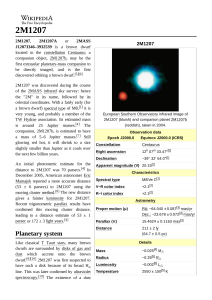 2M1207 Brown Dwarf & Companion Planet: Scientific Analysis