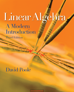 Linear Algebra: A Modern Introduction Textbook