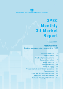 OPEC MOMR August 2024