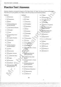 10 Exams key