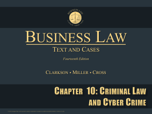 Chapter 10 Law Powerpoint