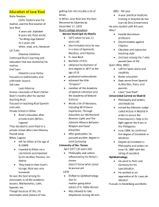 Jose Rizal midterms notes