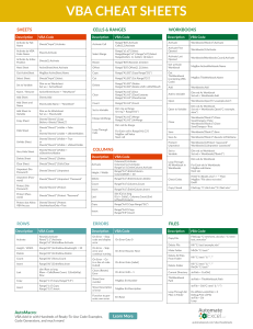 AutomateExcel-VBA-Cheatsheet