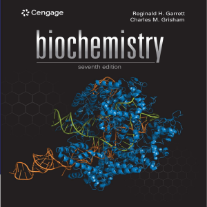 Biochemistry 7e By Reginald Garrett