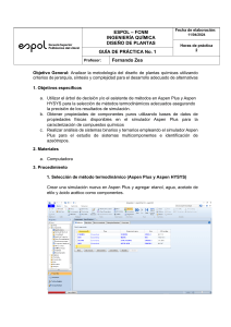 01 Method selection & pure component, binary system, and ternary diagram analysis