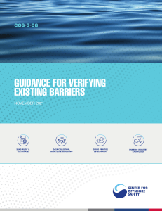 2021-COS Guidance for the Verifying Existing Barriers COS 3 08 PAGES