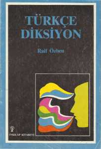 Raif Özben - Türkçe Diksiyon (1989, İnkılap Kitabevi) - libgen.li