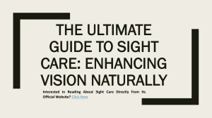 The Ultimate Guide to Sight Care