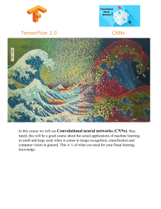 Convolutional Neural Networks