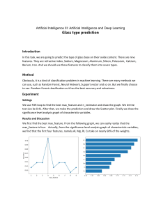 machine learning