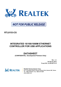 rtl8153 datasheet