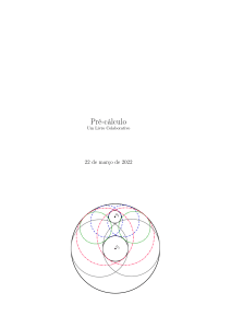 Pré-cálculo: um livro colaborativo