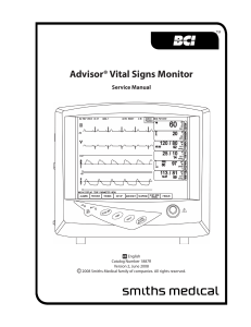 BCI Advisor Service Manual