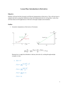 LessonPlan-IntroducationToDerivatives-AnmolBhardwaj