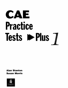 CAE Practice Tests Plus 1