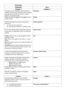 Final exam Vocabulary Sheets with Answers