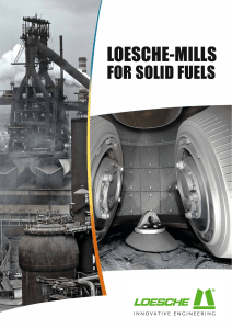 Loesche Mills for Solid Fuels: Technology & Applications