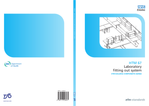 Fittings and floors, finishes laboratory datasheet