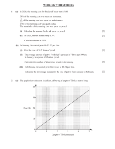 Math Worksheet: Numerical Calculations & Financial Problems