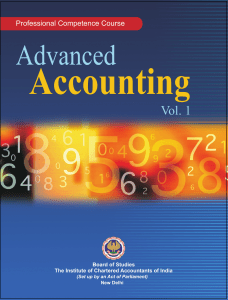 Advanced Accounting Vol. 1