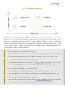 The Governance Matrix