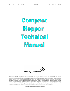 Compact Hopper Technical Manual