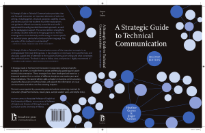 Technical Communication Textbook: A Strategic Guide, 2nd Ed.