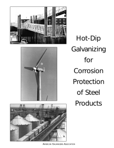 Hot Dip Galvanizing guide