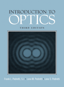 Introduction to optics 3rd edition FRANK