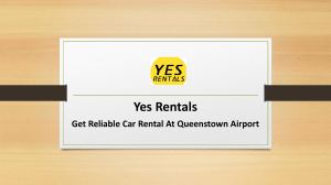 Get Reliable Car Rental At Queenstown Airport