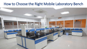 How to Choose the Right Mobile Laboratory Bench