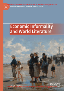 EBook For Economic Informality and World Literature 1st Edition By Josh Jewell