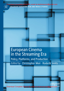 EBook For European Cinema in the Streaming Era Policy, Platforms, and Production 1st Edition By Christopher Meir, Roderik Smits