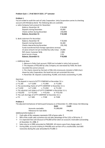 Problem-Quiz-1 Auditing