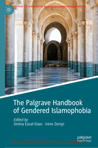 EBook For The Palgrave Handbook of Gendered Islamophobia 1st Edition By Amina Easat-Daas, Irene Zempi