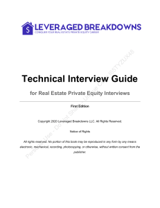 Leveraged Breakdowns Technical Interview Guide - First Edition I65TYZUX48 (1) (1)