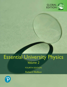 Essential University Physics Volume 2 