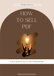 How to Sell PDF Files: A Quick Guide