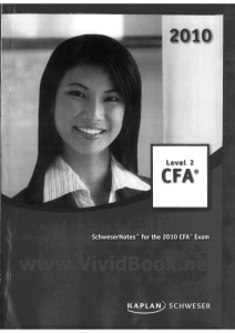 Kaplan Schweser - Practice exams for the 2010 CFA exam. (2009)