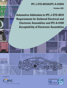 IPC J-STD-001HA-IPC-A-610HA EN automotive addendum