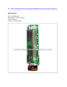 IS200TBCIH1C | Buy Online | The Phoenix Controls