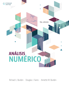 Análisis Numérico: Métodos y Aplicaciones