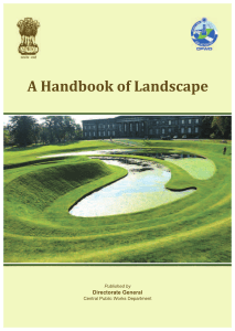 Handbook of Landscape -CPWD