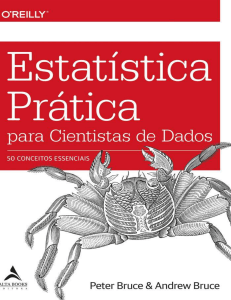 Estatística Prática para Cientistas de Dados by Andrew Bruce Peter