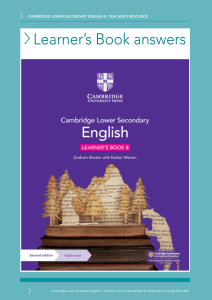 pdfcoffee.com cambridge-lower-secondary-english-learners-book-8-answers-pdf-free